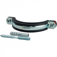 Хомут крепежный со шпилькой М8*80 STOUT Ду80 (87-92) - 3"