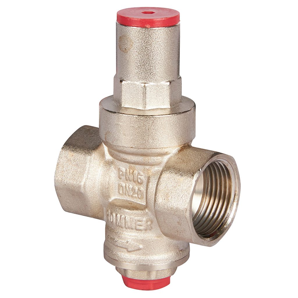 Редуктор давления PN16 вн/вн 3/4  с выходом под манометр ROMMER