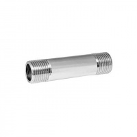 Бочонок резьбовой латунный STOUT хром 1/2"x80мм