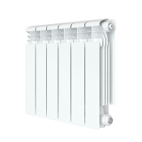 Радиатор алюминиевый RIFAR ALUM 500x6 секций, нижнее правое подключение (VR)