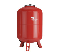 Расширительный бак для отопления WESTER WRV (top) красный 200 л 10 бар (WRV200(top)) (0-14-0510)