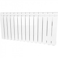 Радиатор алюминиевый STOUT BRAVO 500х14 секций, нижнее правое подключение