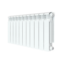 Радиатор алюминиевый RIFAR ALUM 500x11 секций, нижнее правое подключение (VR)