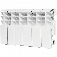 Радиатор алюминиевый ROMMER PLUS 200x4 секции