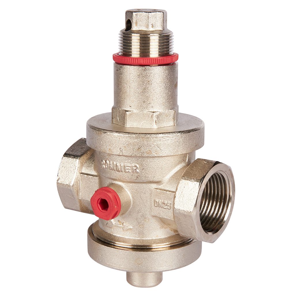 Редуктор давления PN25 вн/вн 1 с выходом под манометр ROMMER