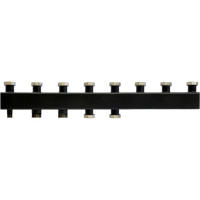 Коллектор распределительный стальной ROMMER 4(5) отопительных контура 1 1/2"