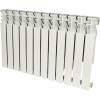 Радиатор алюминиевый ROMMER PLUS 500x12 секций