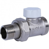 Клапан запорно-балансировочный прямой STOUT 1/2" х 3/4"ЕК