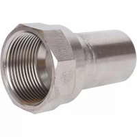 Вставка переходная НПр-ВР, 35х11/4, из нержавеющей стали прессовой ROMMER