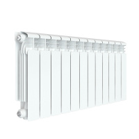 Радиатор алюминиевый RIFAR ALUM 500x12 секций, нижнее левое подключение (VL)