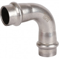 Угольник 90° ВПр-ВПр, 15, из нержавеющей стали прессовой ROMMER