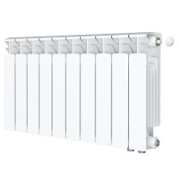 Радиатор биметаллический RIFAR BASE 350х10 секций, нижнее правое подключение (BVR)