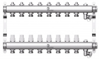 Коллекторная группа WESTER W903.8 нержавейка 1"x3/4" EK -8 выходов, без расходомеров