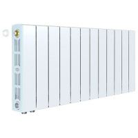 Радиатор биметаллический RIFAR SUPREMO 350х12 секций, нижнее левое подключение. (VL)