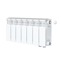 Радиатор биметаллический RIFAR BASE 200х7 секций, нижнее правое подключение (BVR)