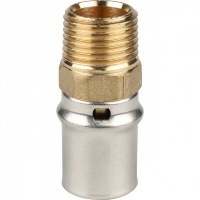 МП Муфта резьбовая пресс для металлопласта STOUT Ø20х1/2" Н