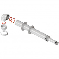 Комплект дымохода АНТИЛЕД Ø60/100 - 1220мм (Baxi (кроме ECO Nova/Classic), Vie ROMMER