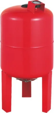 Расширительный бак для отопления SMS РТ80L красный 80 л, 1" Н (вертикальный)