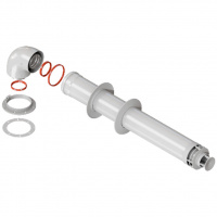 Комплект дымохода ROMMER СТАНДАРТ Ø60/100-900мм (Bosch,Buderus,Navien S/C/E,Baxi ECO Nova)