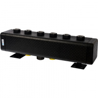 Коллектор распределительный стальной STOUT 3 отопительных контура, в теплоизоляции DN32