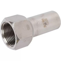 Вставка переходная НПр-ВР, 22х3/4, из нержавеющей стали прессовой ROMMER