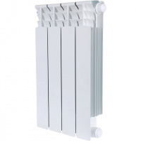 Радиатор биметаллический STOUT SPACE 500х4 секции, нижнее правое подключение