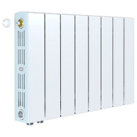 Радиатор биметаллический RIFAR SUPREMO 350х8 секций, нижнее левое подключение. (VL)