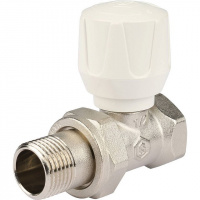 Клапан терморегулирующий прямой STOUT ручной 1/2"