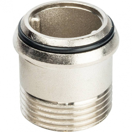 Американка ПРЯМАЯ резьбовая латунная (с прокладкой o-ring) STOUT никель 1" ВН