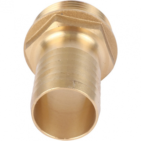 Штуцер резьбовой латунный STOUT без покрытия 11/4"x30мм Н