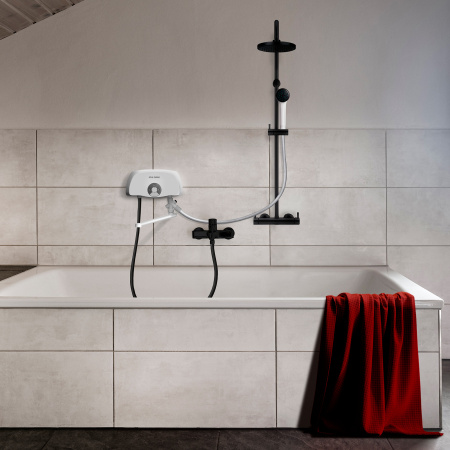 Водонагреватель проточный электрический ROYAL THERMO TS (5,5 kW) - кран+душ (НС-1588906)