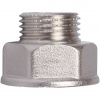Переход под ключ резьбовой латунный STOUT никель 3/4"х3/4" ВН