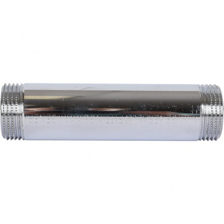 Бочонок резьбовой латунный STOUT хром 1"x125мм