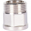 Переход под ключ резьбовой латунный STOUT никель 1/2"х3/4" ВН