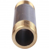Бочонок резьбовой латунный STOUT без покрытия 1/2"x80мм
