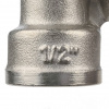 Угол резьбовой латунный STOUT никель 3/4"х1/2" В