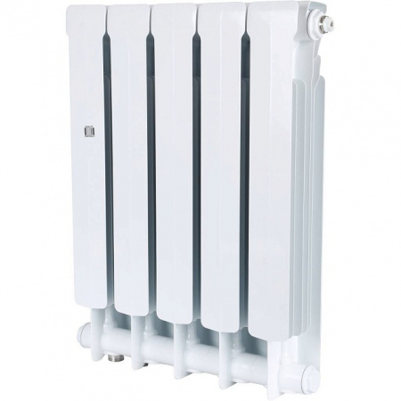 Радиатор биметаллический STOUT SPACE 500х5 секций, нижнее правое подключение