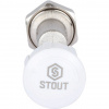 Клапан термостатический осевой STOUT 1/2"х3/4"ЕК