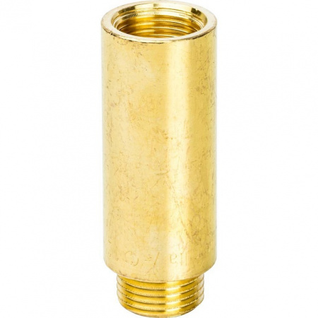 Удлинитель резьбовой латунный STOUT без покрытия 1/2"x60мм ВН