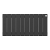 Радиатор биметаллический ROYAL THERMO PIANOFORTE NOIR SABLE 300x10 секций, чёрный
