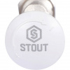 Клапан термостатический осевой STOUT 1/2"