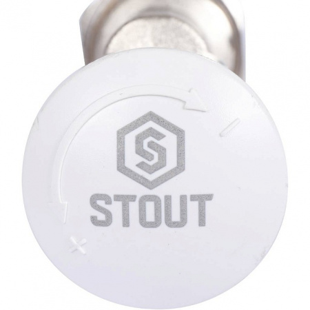 Клапан термостатический осевой STOUT 1/2"