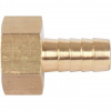 Штуцер резьбовой латунный STOUT без покрытия 1/2"x12мм В