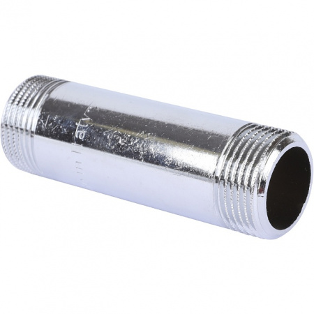 Бочонок резьбовой латунный STOUT хром 3/4"x80мм