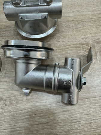 Колба фильтра из нержавейки ESSAN ILHOM горячая и холодная вода 10SL, 3/4"