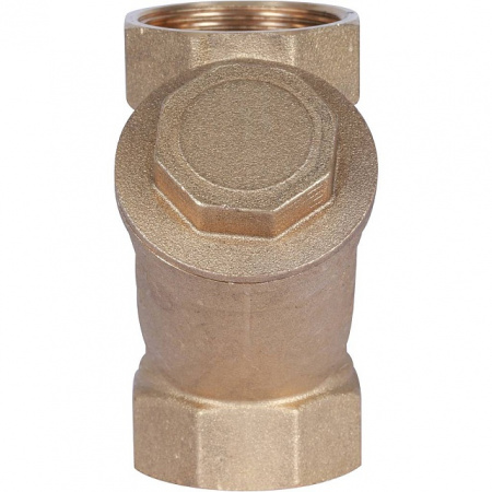 ФГО Фильтр косой грубой очистки STOUT SFW латунный 11/2", 500 мкр, желтый