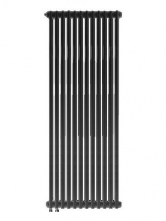 Радиатор стальной RIFAR TUBOG VENTIL 2180, 2-х трубчатый,1800мм высота,12 секций,нижний DV1,антрацит