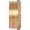 Футорка резьбовая латунная STOUT без покрытия 3"x21/2" ВН