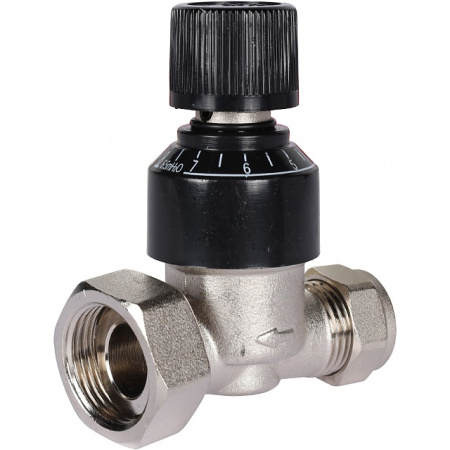 НСУ Насосно-смесительный узел теплого пола STOUT с насосом 1", UPSO, клапан 30-60°C, байпас, 130мм