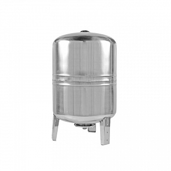 Гидроаккумулятор для воды из нержавеющей стали UNIPUMP вертикальный 80 л